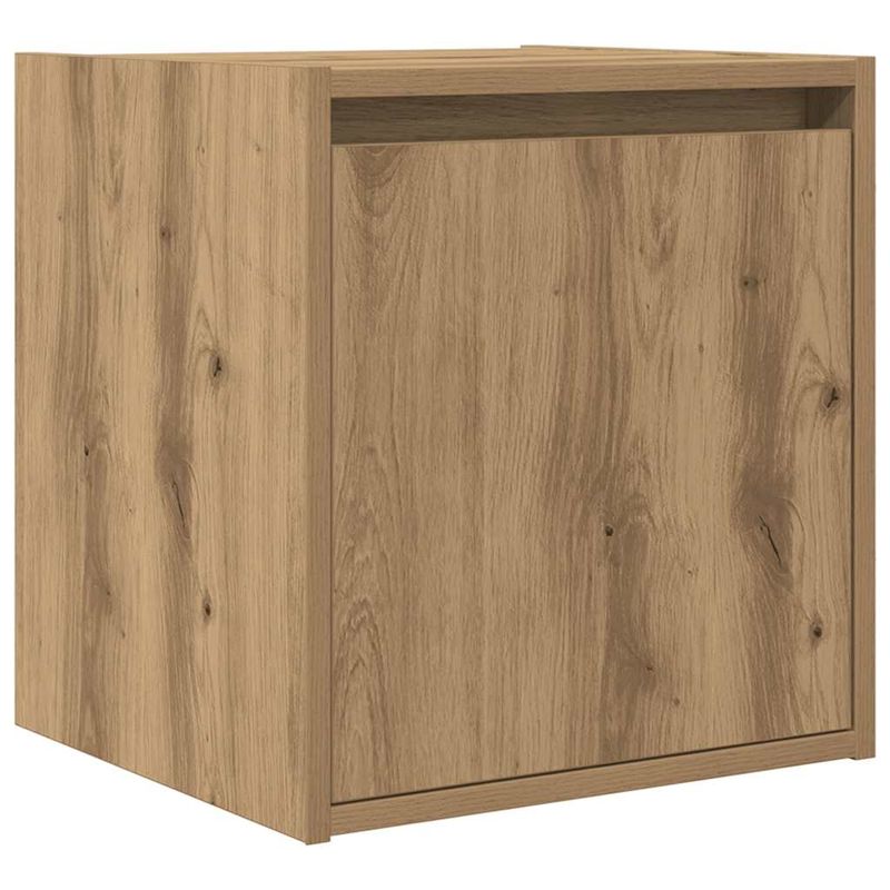 Casa si Gradina - Mobilier - Comode si corpuri - Noptiere - Noptiere montate pe perete 2 buc Stejar Artisan 38x34x40 cm - Infinity.ro