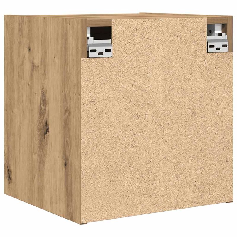 Casa si Gradina - Mobilier - Comode si corpuri - Noptiere - Noptiere montate pe perete 2 buc Stejar Artisan 38x34x40 cm - Infinity.ro