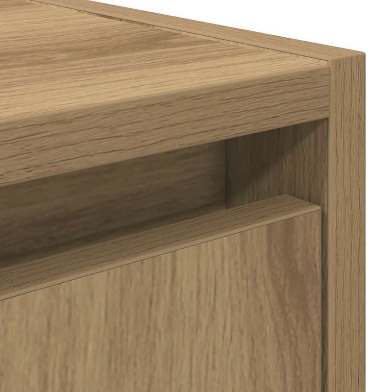 Casa si Gradina - Mobilier - Comode si corpuri - Noptiere - Noptiere montate pe perete 2 buc Stejar Artisan 38x34x40 cm - Infinity.ro