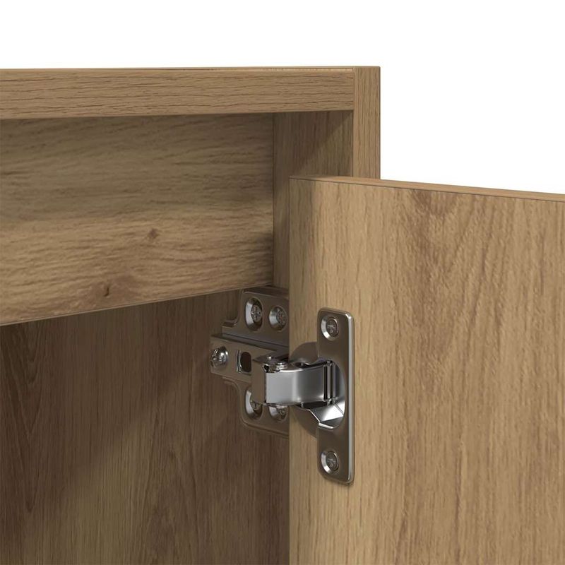 Casa si Gradina - Mobilier - Comode si corpuri - Noptiere - Noptiere montate pe perete 2 buc Stejar Artisan 38x34x40 cm - Infinity.ro