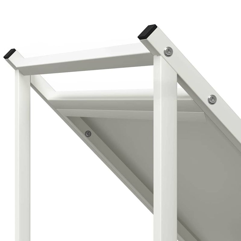 Casa si Gradina - Termice - Sobe, Seminee si accesorii - Accesorii seminee si sobe - Suport pentru lemne de foc alb Otel laminat la rece - Infinity.ro