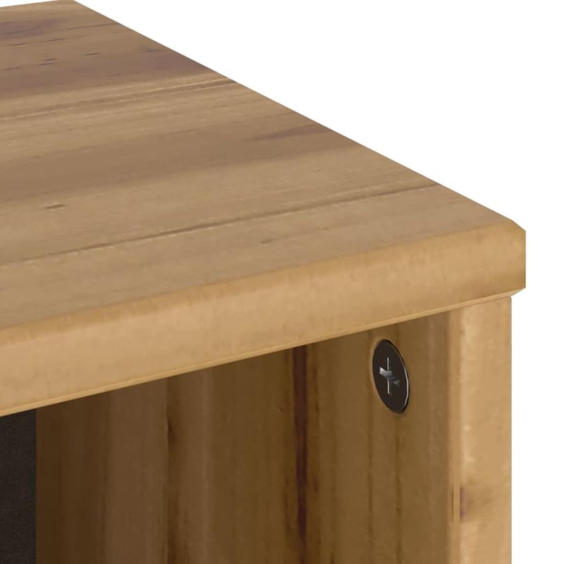 Casa si Gradina - Mobilier - Comode si corpuri - Comode - Dulapuri laterale 5 buc "ODDA" 40x24x79 cm lemn masiv de pin, model 5 rafturi 5 sertare - Infinity.ro