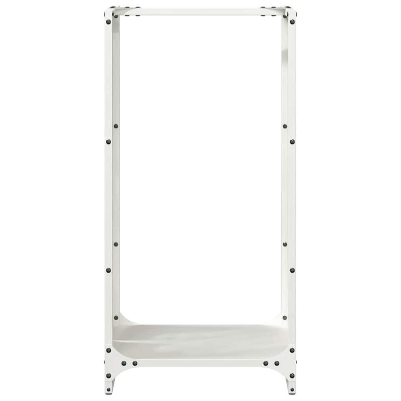 Casa si Gradina - Termice - Sobe, Seminee si accesorii - Accesorii seminee si sobe - Suport pentru lemne de foc alb 40x30x80 cm Otel laminat la rece - Infinity.ro
