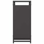 Casa si Gradina - Termice - Sobe, Seminee si accesorii - Accesorii seminee si sobe - Suport pentru lemne de foc negru Otel laminat la rece - Infinity.ro