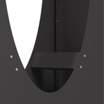 Casa si Gradina - Termice - Sobe, Seminee si accesorii - Accesorii seminee si sobe - Suport pentru lemne de foc negru Otel laminat la rece - Infinity.ro