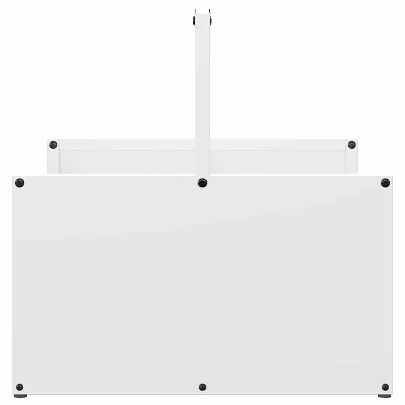 Casa si Gradina - Termice - Sobe, Seminee si accesorii - Accesorii seminee si sobe - Suport pentru lemne de foc alb 40x40x40 cm Otel laminat la rece - Infinity.ro