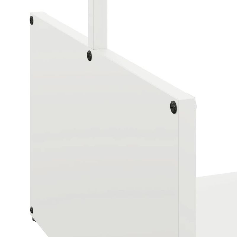 Casa si Gradina - Termice - Sobe, Seminee si accesorii - Accesorii seminee si sobe - Suport pentru lemne de foc alb 40x40x40 cm Otel laminat la rece - Infinity.ro