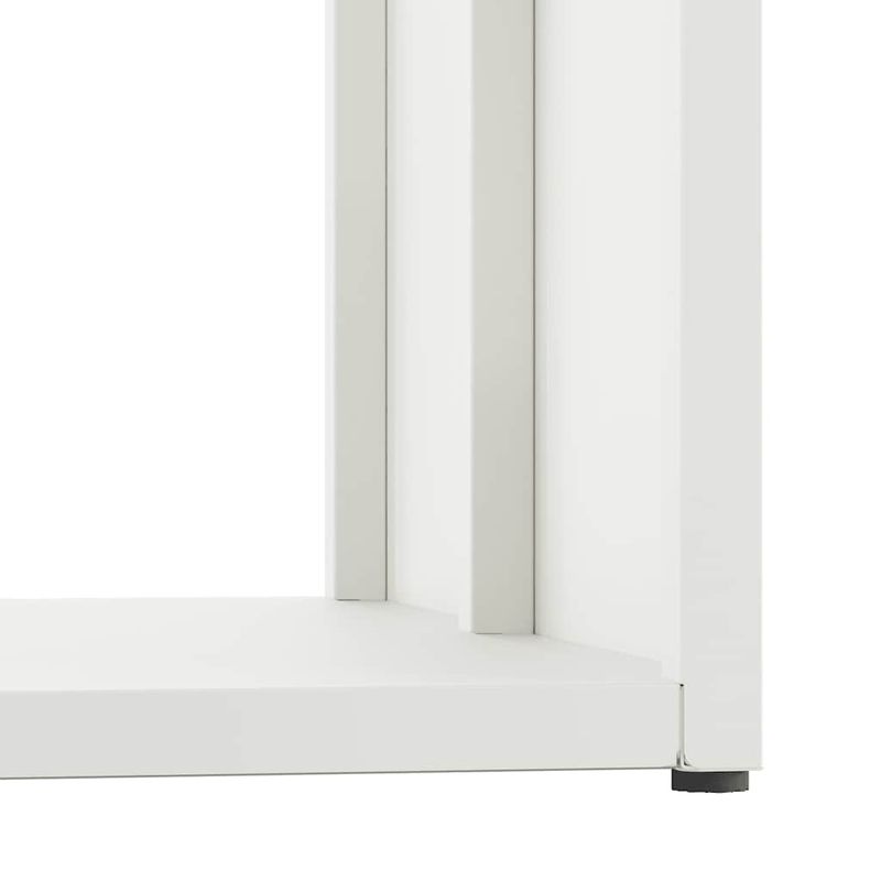 Casa si Gradina - Termice - Sobe, Seminee si accesorii - Accesorii seminee si sobe - Suport pentru lemne de foc alb 40x40x40 cm Otel laminat la rece - Infinity.ro