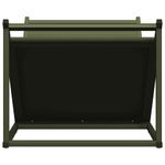 Casa si Gradina - Termice - Sobe, Seminee si accesorii - Accesorii seminee si sobe - Suport pentru lemne de foc Verde masline Otel laminat la rece - Infinity.ro