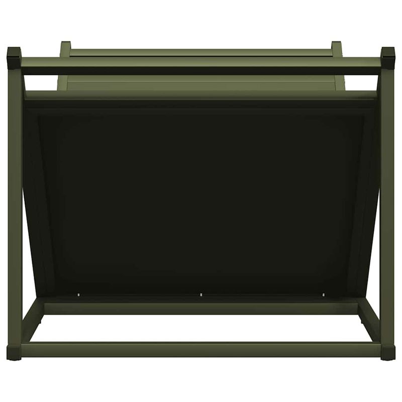 Casa si Gradina - Termice - Sobe, Seminee si accesorii - Accesorii seminee si sobe - Suport pentru lemne de foc Verde masline Otel laminat la rece - Infinity.ro