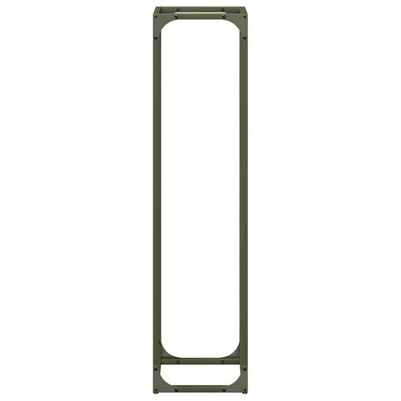 Casa si Gradina - Termice - Sobe, Seminee si accesorii - Accesorii seminee si sobe - Suport pentru lemne de foc Verde masline Otel laminat la rece - Infinity.ro