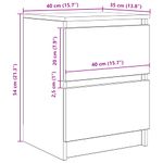 Casa si Gradina - Mobilier - Comode si corpuri - Comode - Dulap TV Lemn vechi 40x35x54 cm Lemn prelucrat - Infinity.ro