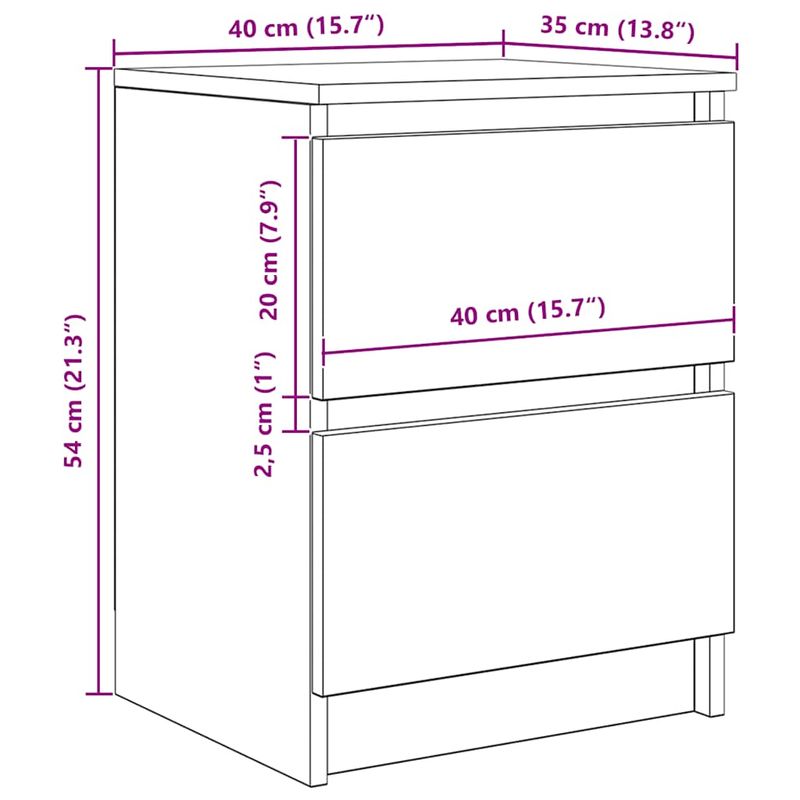 Casa si Gradina - Mobilier - Comode si corpuri - Comode - Dulap TV Lemn vechi 40x35x54 cm Lemn prelucrat - Infinity.ro