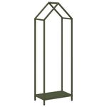Casa si Gradina - Termice - Sobe, Seminee si accesorii - Accesorii seminee si sobe - Suport pentru lemne de foc Verde masline Otel laminat la rece - Infinity.ro