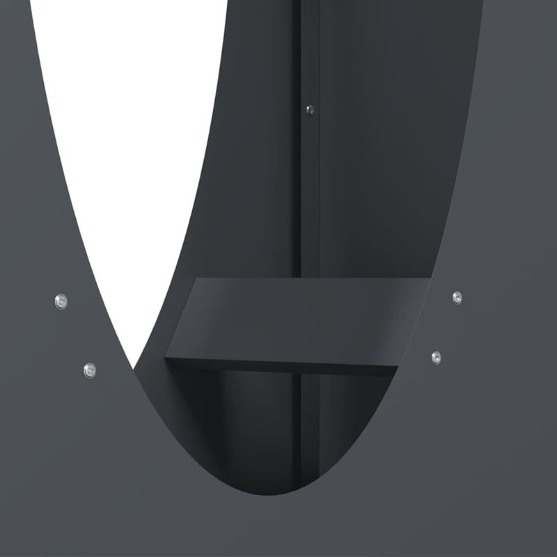 Casa si Gradina - Termice - Sobe, Seminee si accesorii - Accesorii seminee si sobe - Suport pentru lemne de foc Antracit Otel laminat la rece - Infinity.ro