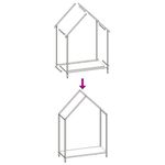 Casa si Gradina - Termice - Sobe, Seminee si accesorii - Accesorii seminee si sobe - Suport pentru lemne de foc Antracit Otel laminat la rece - Infinity.ro