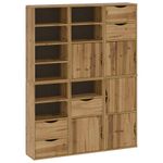 Casa si Gradina - Mobilier - Comode si corpuri - Comode - Dulapuri laterale 6 buc "ODDA" 40x24x79 cm lemn masiv de pin - Infinity.ro