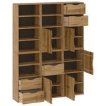 Casa si Gradina - Mobilier - Comode si corpuri - Comode - Dulapuri laterale 6 buc "ODDA" 40x24x79 cm lemn masiv de pin - Infinity.ro