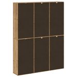 Casa si Gradina - Mobilier - Comode si corpuri - Comode - Dulapuri laterale 6 buc "ODDA" 40x24x79 cm lemn masiv de pin - Infinity.ro