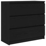 Casa si Gradina - Mobilier - Comode si corpuri - Comode - Bufeta Stejar negru 80x35x76 cm Lemn prelucrat - Infinity.ro