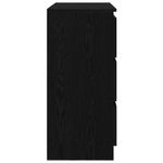 Casa si Gradina - Mobilier - Comode si corpuri - Comode - Bufeta Stejar negru 80x35x76 cm Lemn prelucrat - Infinity.ro