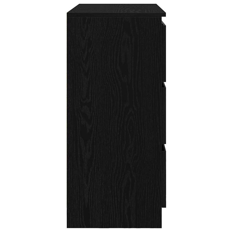 Casa si Gradina - Mobilier - Comode si corpuri - Comode - Bufeta Stejar negru 80x35x76 cm Lemn prelucrat - Infinity.ro