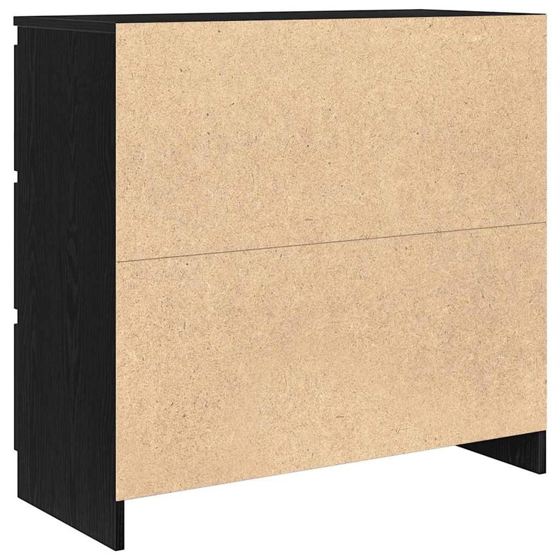 Casa si Gradina - Mobilier - Comode si corpuri - Comode - Bufeta Stejar negru 80x35x76 cm Lemn prelucrat - Infinity.ro