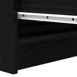 Casa si Gradina - Mobilier - Comode si corpuri - Comode - Bufeta Stejar negru 80x35x76 cm Lemn prelucrat - Infinity.ro