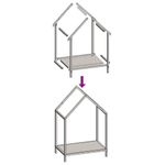 Casa si Gradina - Termice - Sobe, Seminee si accesorii - Accesorii seminee si sobe - Suport pentru lemne de foc Antracit Otel laminat la rece - Infinity.ro