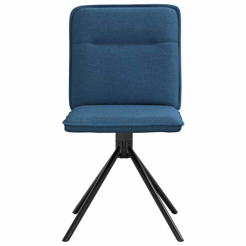 Casa si Gradina - Mobilier - Scaune si fotolii - Scaune - Scaune de bucatarie, 2 buc., albastru, textil - Infinity.ro