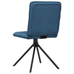 Casa si Gradina - Mobilier - Scaune si fotolii - Scaune - Scaune de bucatarie, 2 buc., albastru, textil - Infinity.ro