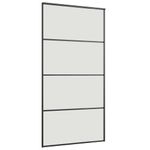 Casa si Gradina - Constructii - Usi interior, exterior si garaj - Usi interior - Usa glisanta cu set de feronerie neagra 102,5x205 cm Sticla ESG - Infinity.ro
