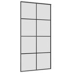 Casa si Gradina - Constructii - Usi interior, exterior si garaj - Usi interior - Usa glisanta cu set de feronerie neagra 102,5x205 cm Sticla ESG - Infinity.ro