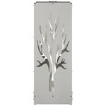 Casa si Gradina - Termice - Sobe, Seminee si accesorii - Accesorii seminee si sobe - Suport pentru lemne de foc 40x30x80 cm otel inoxidabil - Infinity.ro