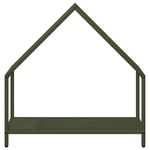 Casa si Gradina - Termice - Sobe, Seminee si accesorii - Accesorii seminee si sobe - Suport pentru lemne de foc Verde masline Otel laminat la rece - Infinity.ro