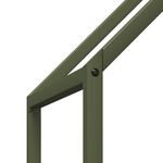 Casa si Gradina - Termice - Sobe, Seminee si accesorii - Accesorii seminee si sobe - Suport pentru lemne de foc Verde masline Otel laminat la rece - Infinity.ro