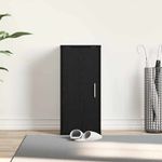 Casa si Gradina - Mobilier - Organizare si depozitare - Organizator incaltaminte - Dulap Pantofi Stejar Negru 32x35x70 cm Lemn prelucrat - Infinity.ro