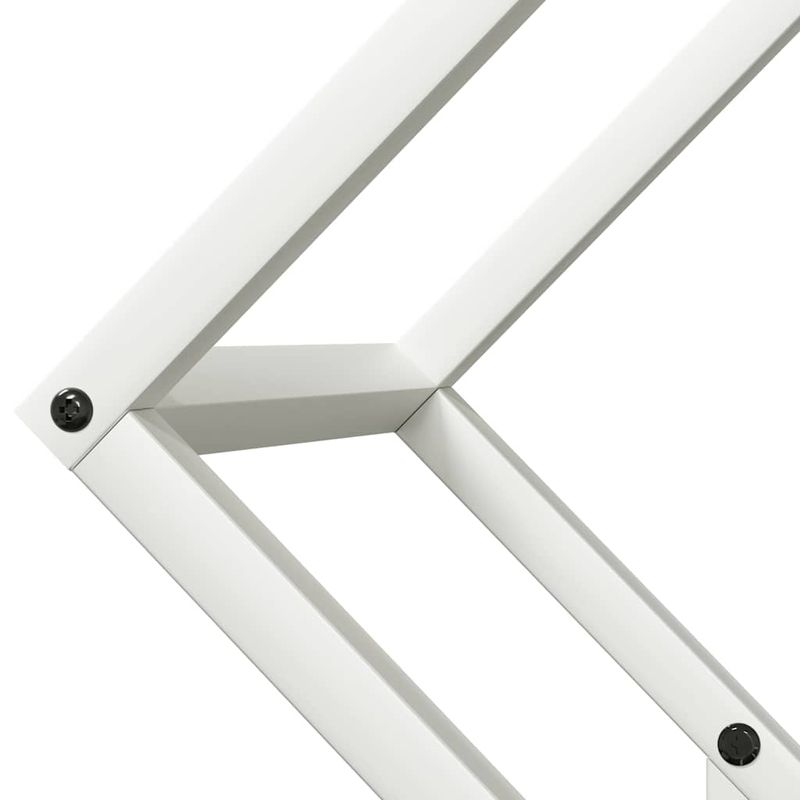 Casa si Gradina/Termice/Sobe, Seminee si accesorii/Accesorii seminee si sobe - Suport pentru lemne de foc alb 50x25x50 cm Otel laminat la rece - Infinity.ro