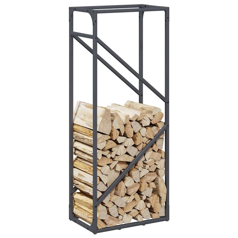 Casa si Gradina - Termice - Sobe, Seminee si accesorii - Accesorii seminee si sobe - Suport pentru lemne de foc Antracit Otel laminat la rece - Infinity.ro