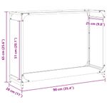 Casa si Gradina - Termice - Sobe, Seminee si accesorii - Accesorii seminee si sobe - Suport pentru lemne de foc negru Otel laminat la rece - Infinity.ro