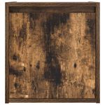 Casa si Gradina - Mobilier - Comode si corpuri - Noptiere - Noptiera montata pe perete din stejar afumat 38x34x40 cm - Infinity.ro