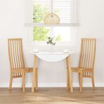 Casa si Gradina - Mobilier - Scaune si fotolii - Scaune - Scaune de sufragerie 2 buc Cauciuc din lemn masiv - Infinity.ro