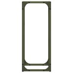 Casa si Gradina - Termice - Sobe, Seminee si accesorii - Accesorii seminee si sobe - Suport pentru lemne de foc Verde masline Otel laminat la rece - Infinity.ro