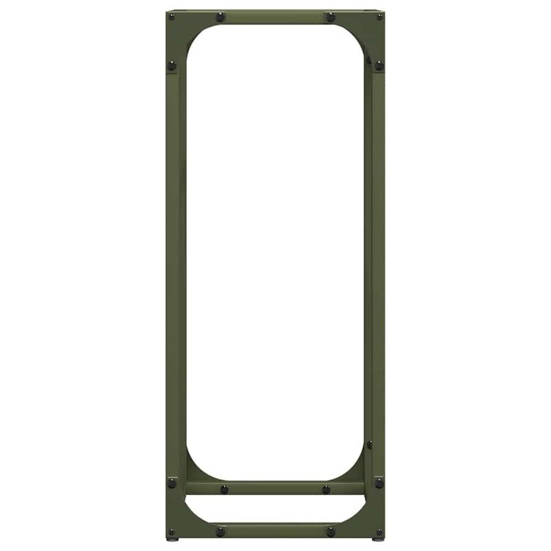 Casa si Gradina - Termice - Sobe, Seminee si accesorii - Accesorii seminee si sobe - Suport pentru lemne de foc Verde masline Otel laminat la rece - Infinity.ro
