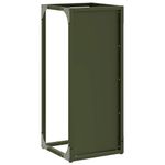 Casa si Gradina - Termice - Sobe, Seminee si accesorii - Accesorii seminee si sobe - Suport pentru lemne de foc Verde masline Otel laminat la rece - Infinity.ro