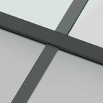 Casa si Gradina - Constructii - Usi interior, exterior si garaj - Usi interior - Usa glisanta cu set feronerie neagra 90x205cm sticla securizata - Infinity.ro