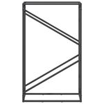 Casa si Gradina - Termice - Sobe, Seminee si accesorii - Accesorii seminee si sobe - Suport pentru lemne de foc negru Otel laminat la rece - Infinity.ro