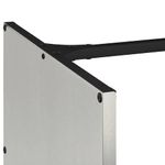 Casa si Gradina - Termice - Sobe, Seminee si accesorii - Accesorii seminee si sobe - Suport pentru lemne de foc 40x40x40 cm otel inoxidabil - Infinity.ro