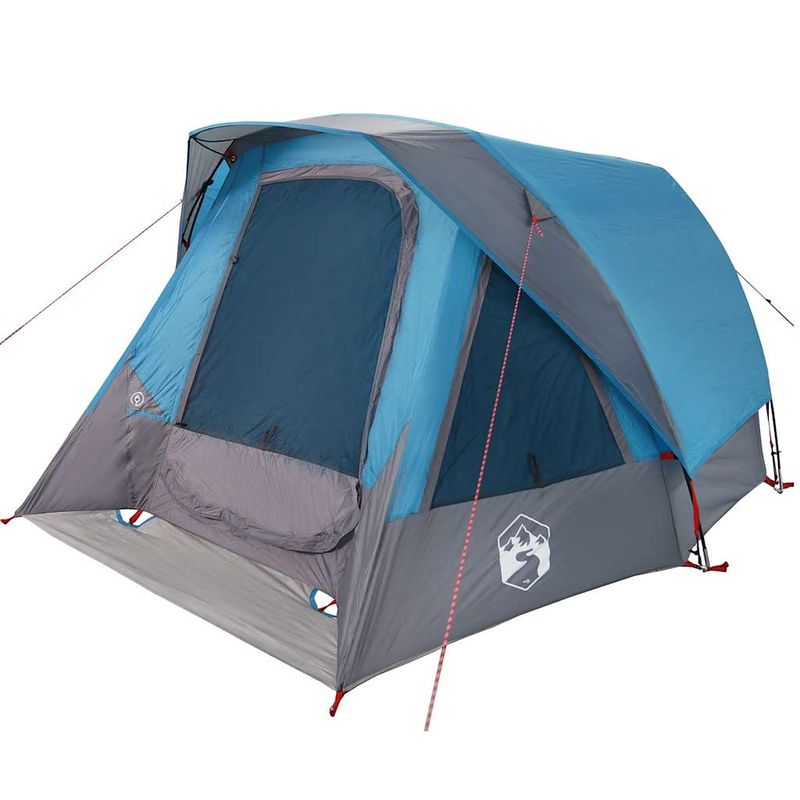 Sport si Outdoor - Camping - Corturi camping - Cort de camping, 4 persoane, albastru, impermeabil - Infinity.ro