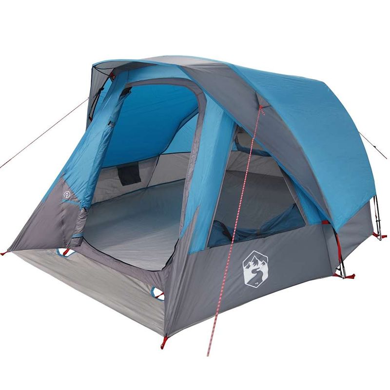Sport si Outdoor - Camping - Corturi camping - Cort de camping, 4 persoane, albastru, impermeabil - Infinity.ro